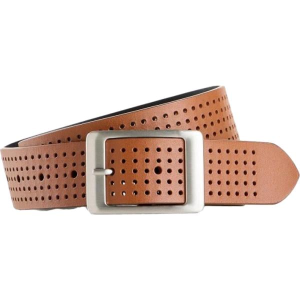 Cintura da uomo in marrone chiaro in pelle bonprix
