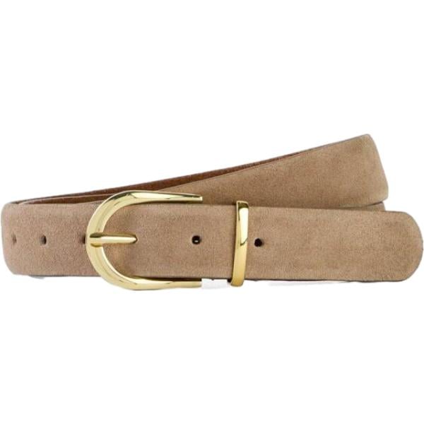 Cintura da donna in marrone chiaro in pelle bonprix