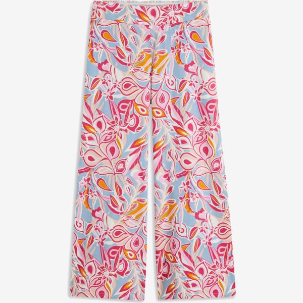 pantaloni a palazzo bonprix viola