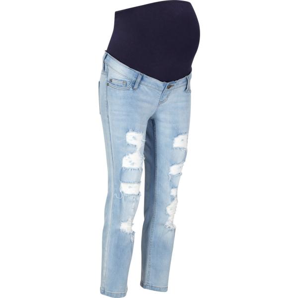 jeans strappati bonprix blu
