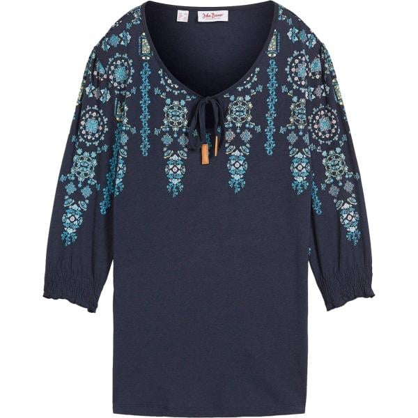 bluse bonprix blu