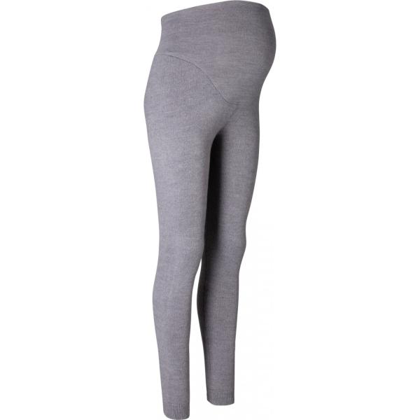 Leggings premaman con fasce in in maglia grigio Bpc bonprix collection grigio