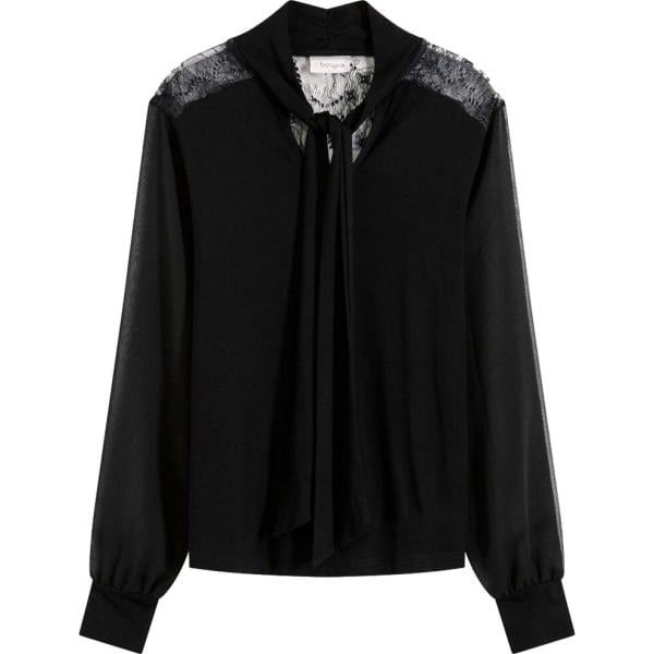bluse bonprix nero
