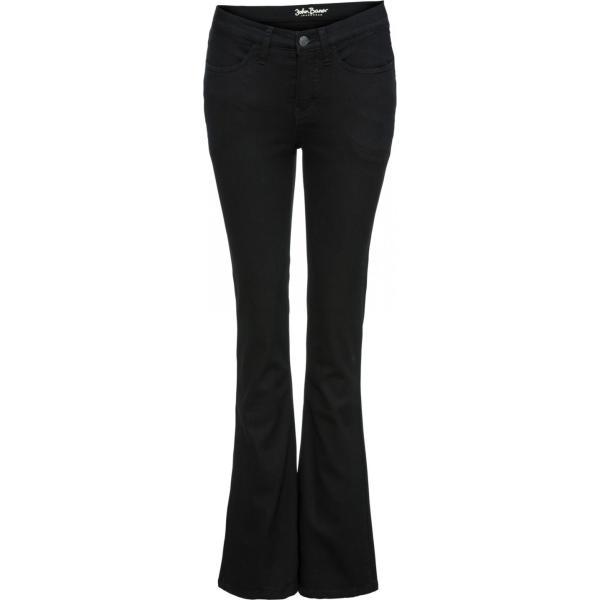 Jeans bootcut in denim elasticizzato nero John Baner JEANSWEAR nero