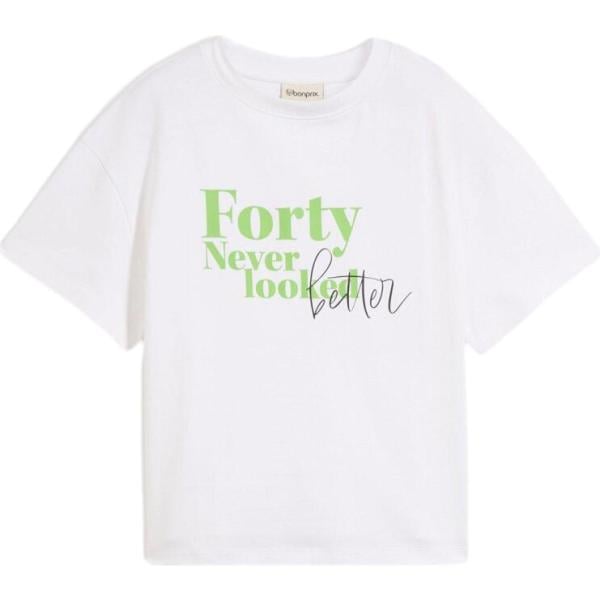 t-shirt bonprix bianco