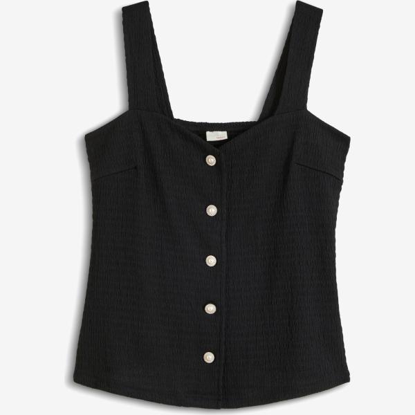 top bonprix nero