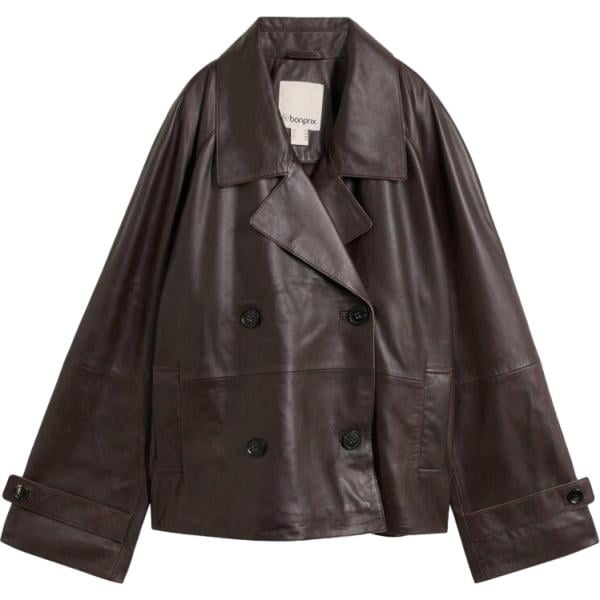 caban bonprix marrone