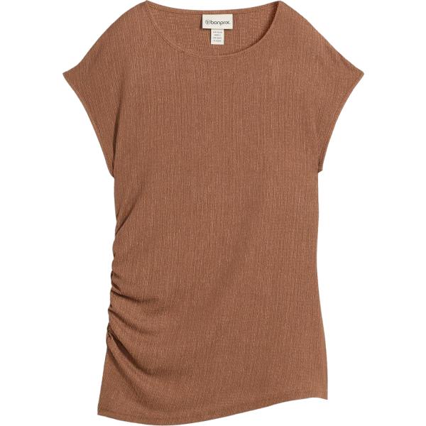 top bonprix marrone