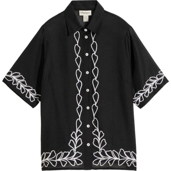 bluse bonprix nero