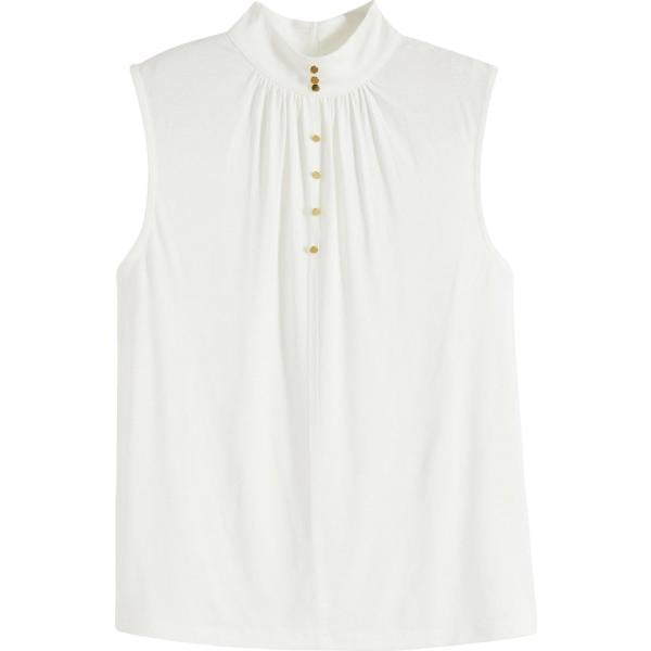 top bonprix bianco