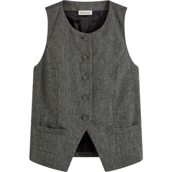 gilet bonprix grigio