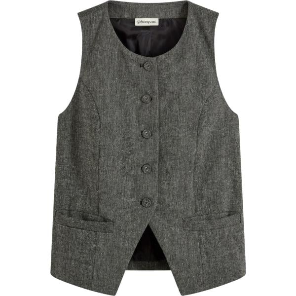 gilet bonprix grigio