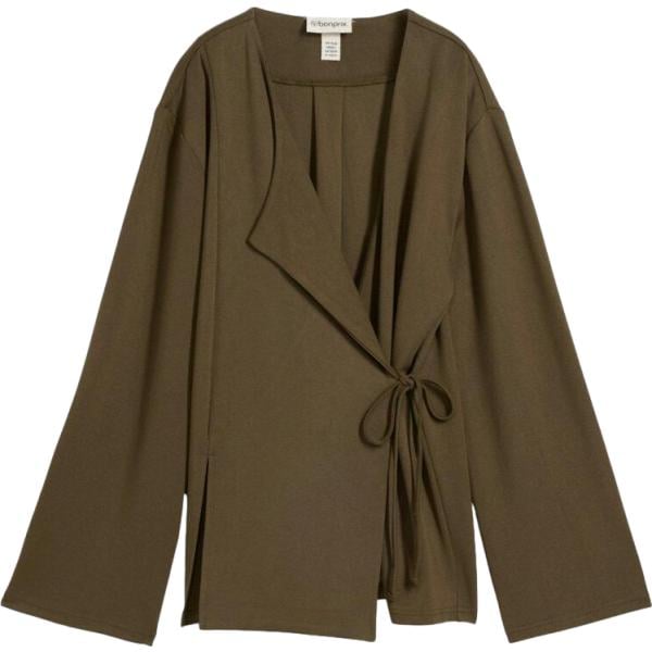 bluse bonprix verde