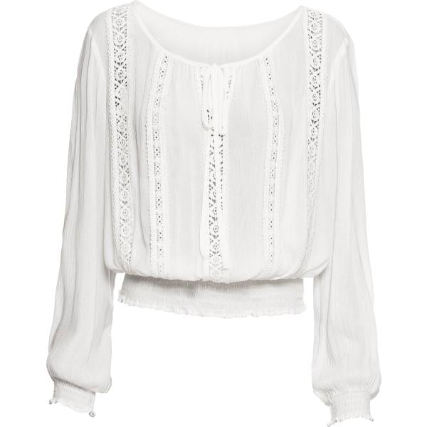 bluse bonprix bianco
