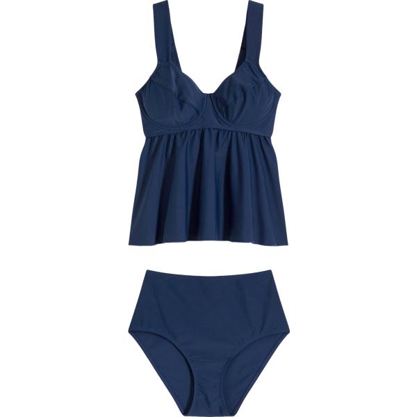 costumi interi bonprix blu