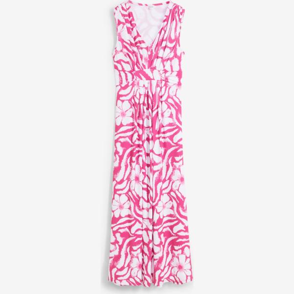 vestiti lunghi bonprix rosa animalier