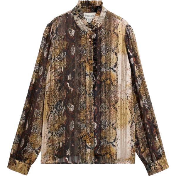 camicie bonprix marrone
