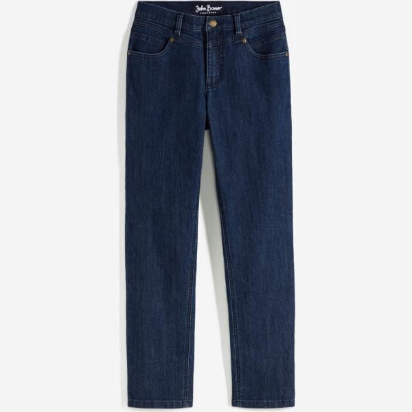 jeans dritti bonprix blu
