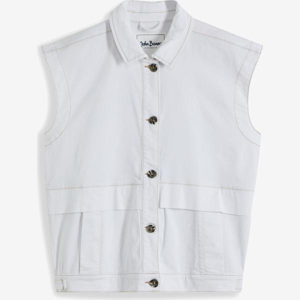 gilet bonprix bianco