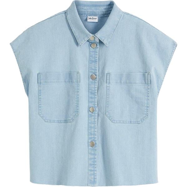 camicie bonprix blu