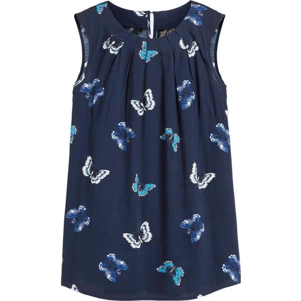 top bonprix blu