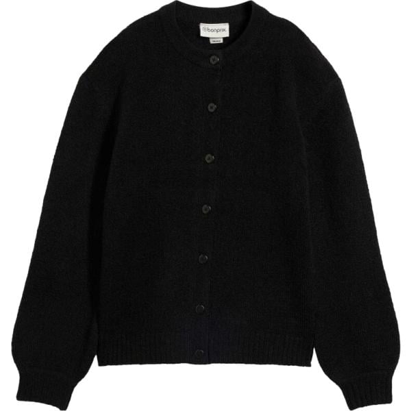 Cardigan da donna in nero pece bonprix
