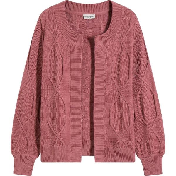 cardigans bonprix rosa