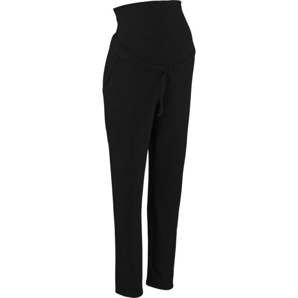 Pantalone sport premaman elasticizzato nero Bpc bonprix collection verde