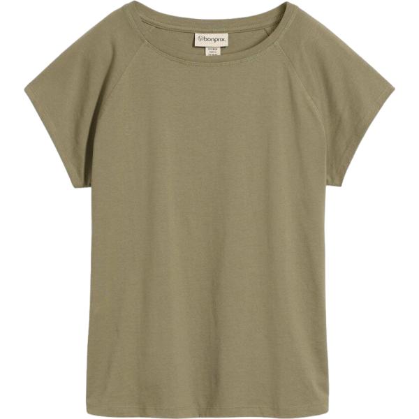 t-shirt bonprix verde