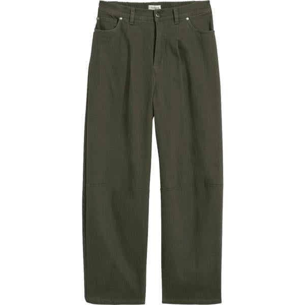 Pantaloni da donna in verde oliva bonprix