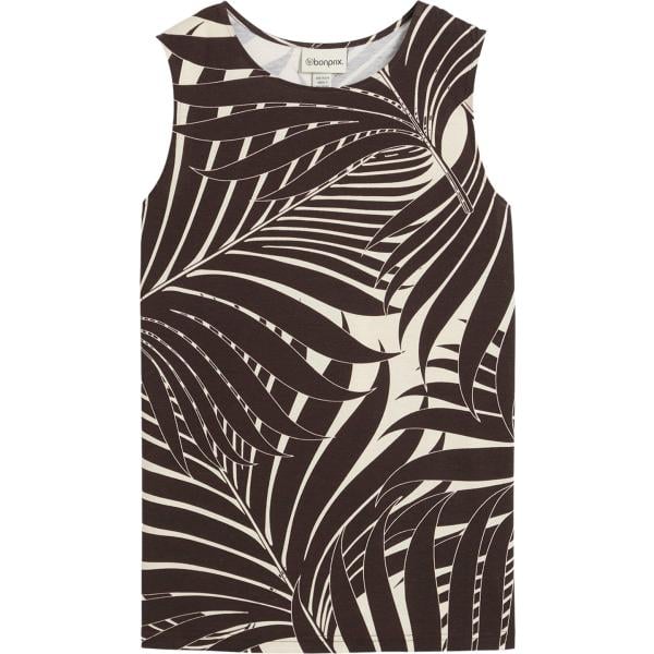 top bonprix marrone