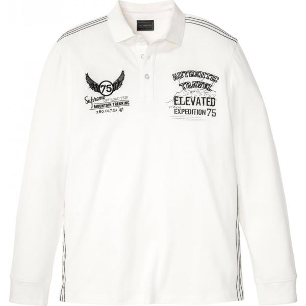 polo Bpc selection bianco con stampe