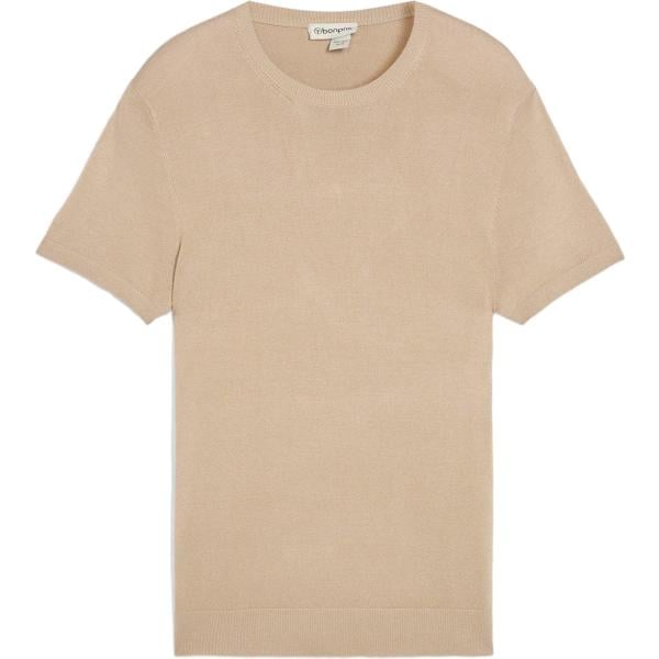 t-shirt bonprix marrone