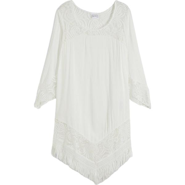 vestiti da spiaggia bonprix bianco