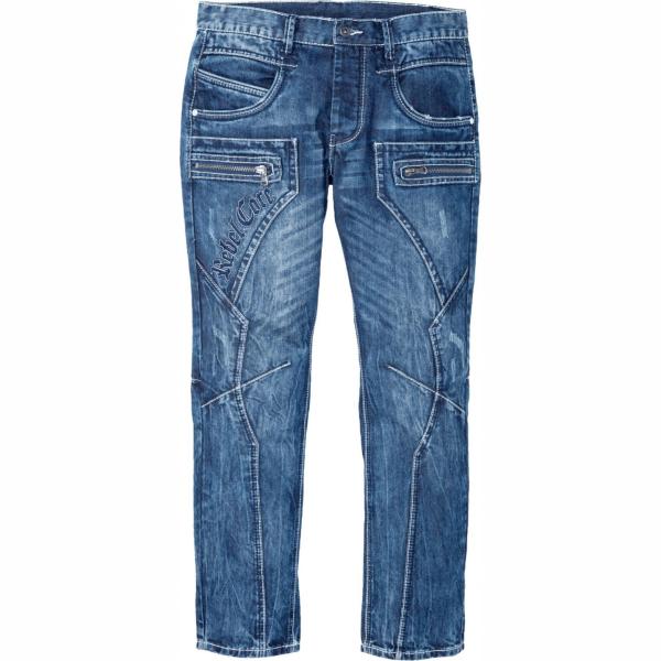 jeans dritti Rainbow blu