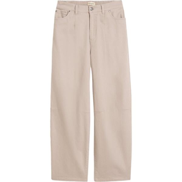 Pantaloni da donna in beige sabbia bonprix