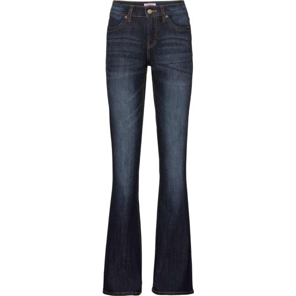 jeans bootcut bonprix blu