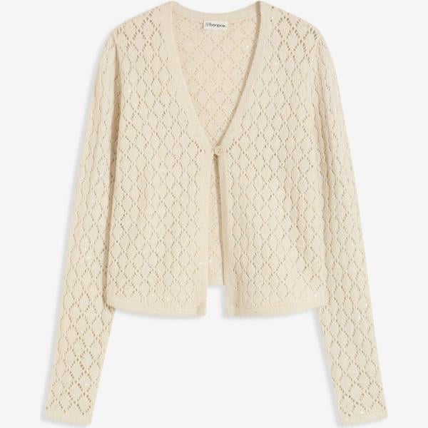cardigans bonprix bianco