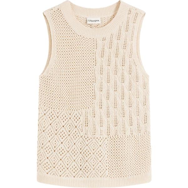 top bonprix marrone