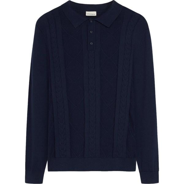 Maglione da uomo in blu scuro bonprix