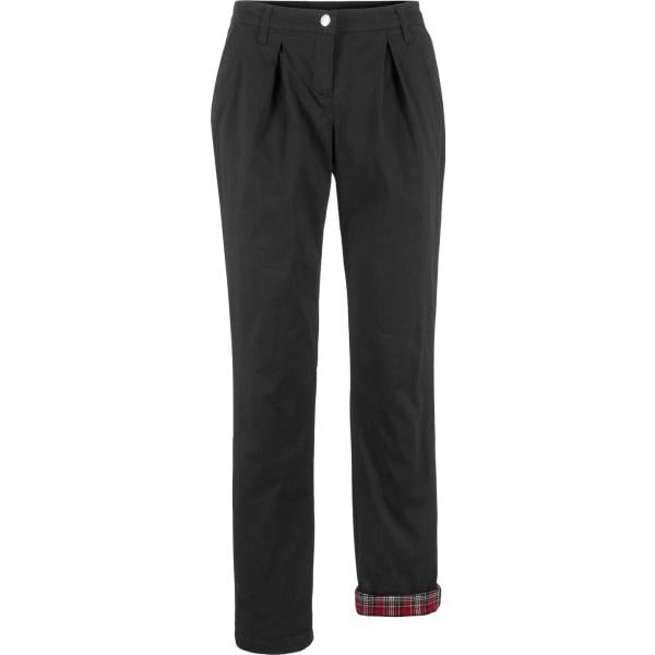 pantaloni bonprix nero a quadri