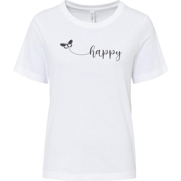 t-shirt bonprix bianco con stampe