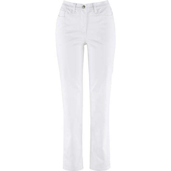 pantaloni bonprix bianco
