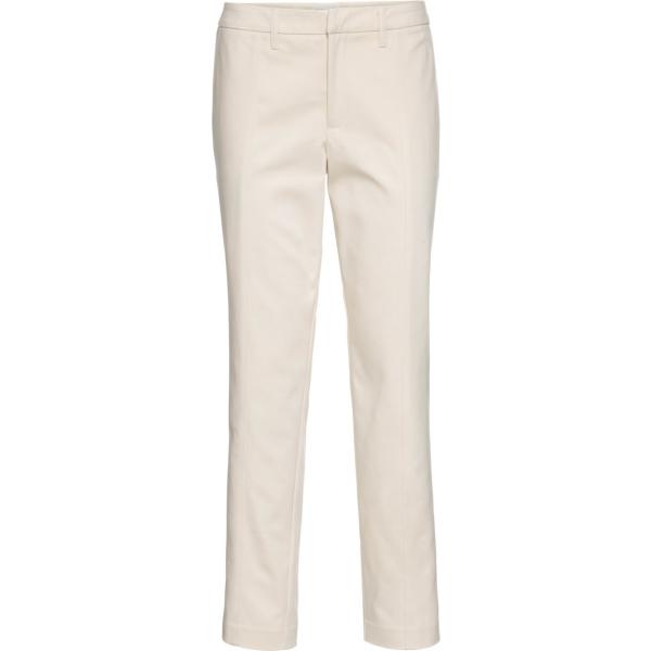 Pantalone con spacco e zip con gancetto beige Rainbow nero