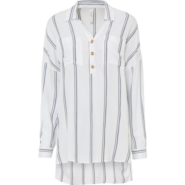 camicie Rainbow bianco a righe
