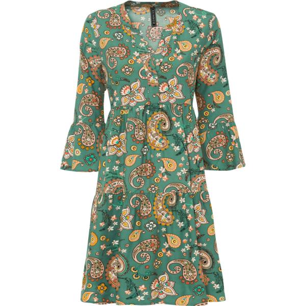 vestiti Rainbow verde paisley