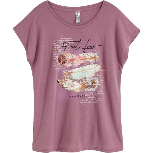 t-shirt bonprix viola