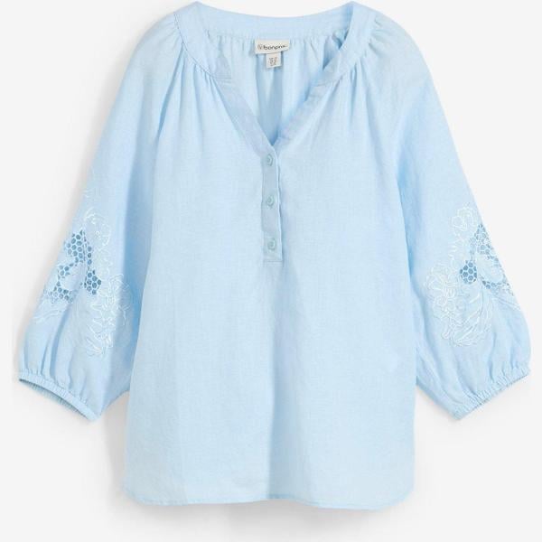 bluse bonprix blu
