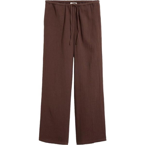 Pantaloni da donna in marrone scuro bonprix