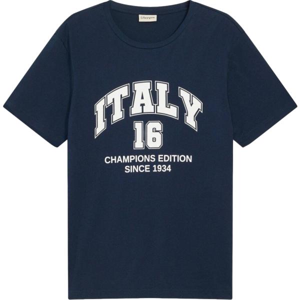 t-shirt bonprix blu
